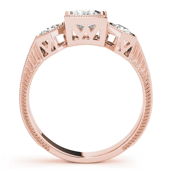 ENGAGEMENT RINGS 3 STONE PRINCESS - Image 10