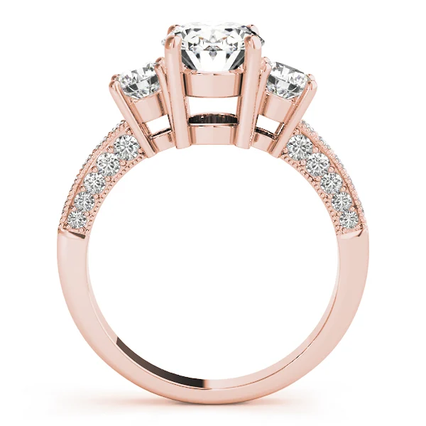 ENGAGEMENT RINGS 3 STONE OVAL - Image 10