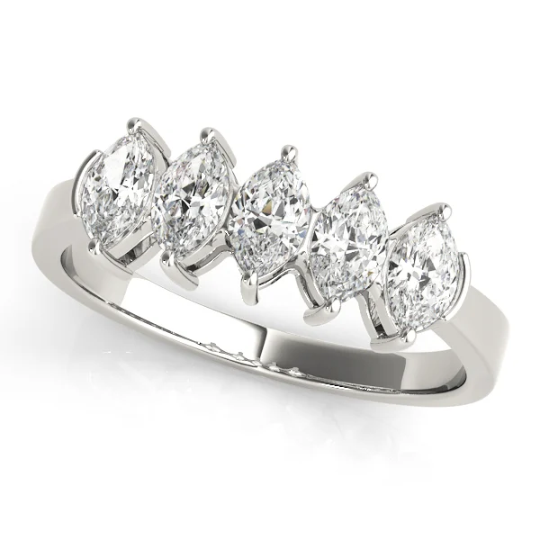 Fancy Shape Marquise Wedding Bands