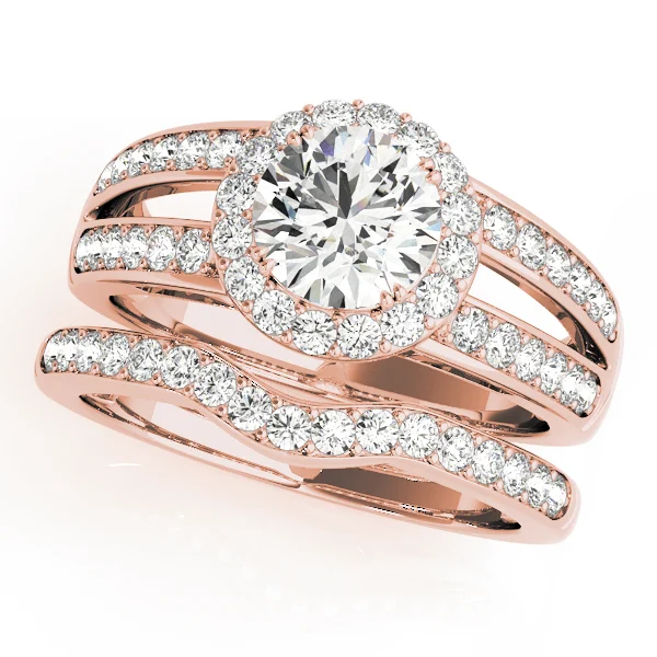 ENGAGEMENT RINGS HALO ROUND - Image 9