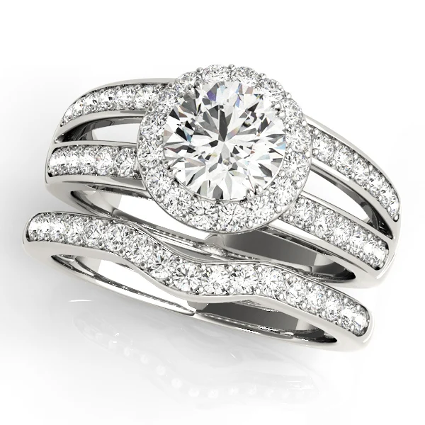 ENGAGEMENT RINGS HALO ROUND - Image 3