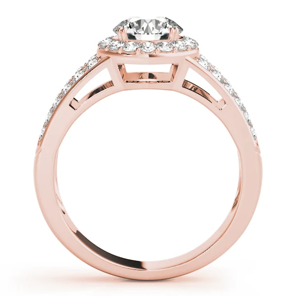 ENGAGEMENT RINGS HALO ROUND - Image 8