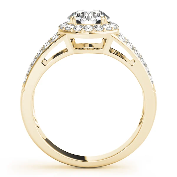 ENGAGEMENT RINGS HALO ROUND - Image 5