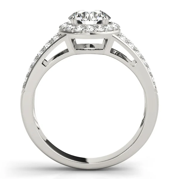 ENGAGEMENT RINGS HALO ROUND - Image 2
