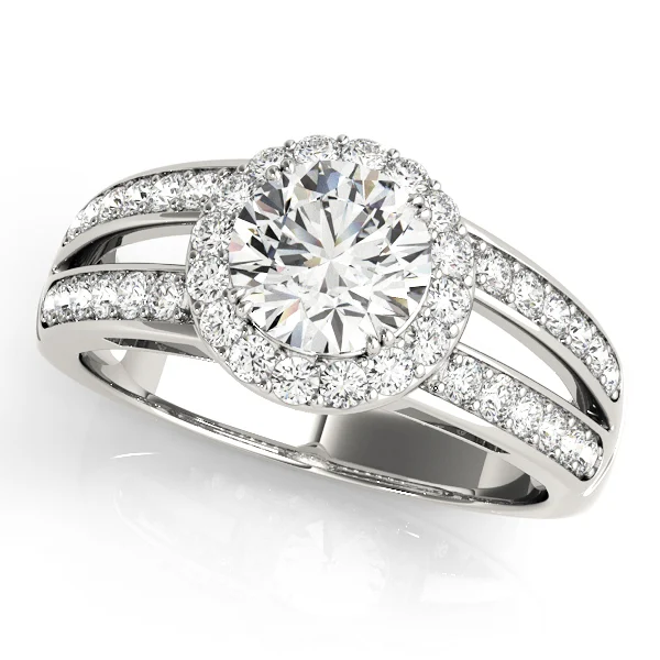ENGAGEMENT RINGS HALO ROUND