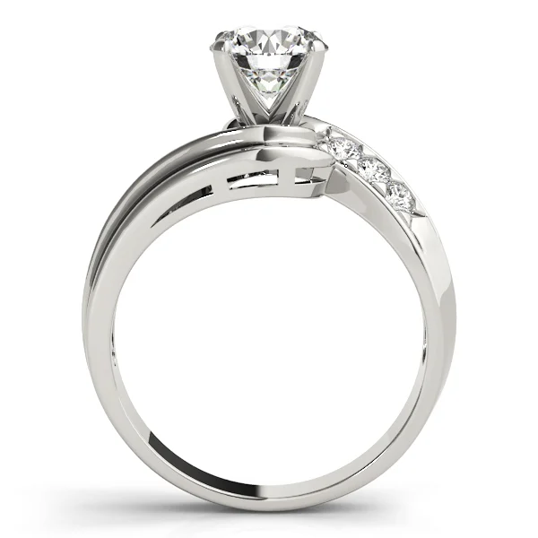Bypass Single Row Engagement Ring - Image 2