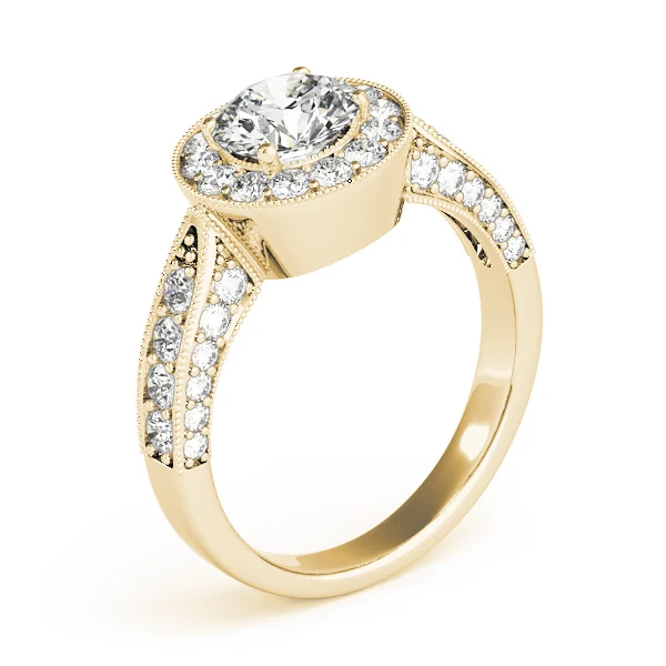 ENGAGEMENT RINGS HALO ROUND - Image 8