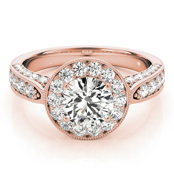 ENGAGEMENT RINGS HALO ROUND - Image 11