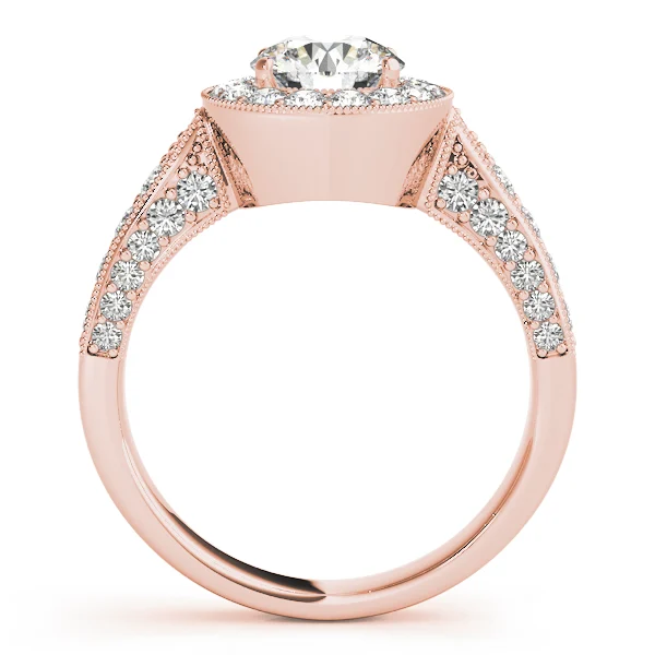 ENGAGEMENT RINGS HALO ROUND - Image 10