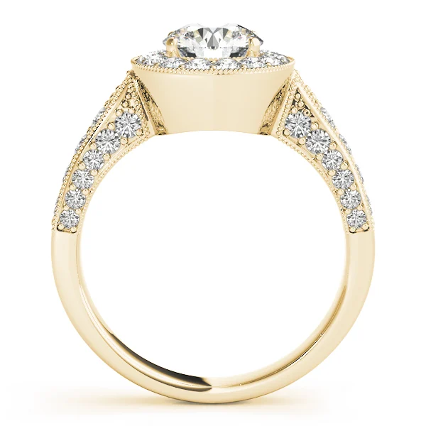 ENGAGEMENT RINGS HALO ROUND - Image 6