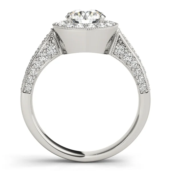 ENGAGEMENT RINGS HALO ROUND - Image 2