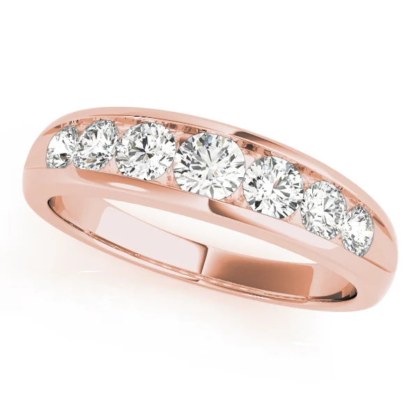 Channel Set Wedding Bands - Image 5