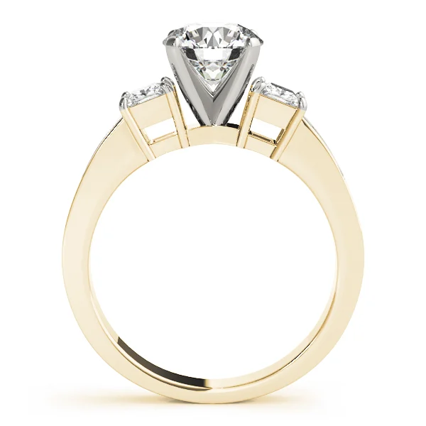 3-Stone Channel Set Engagement Ring - Image 6