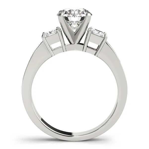 3-Stone Channel Set Engagement Ring - Image 2