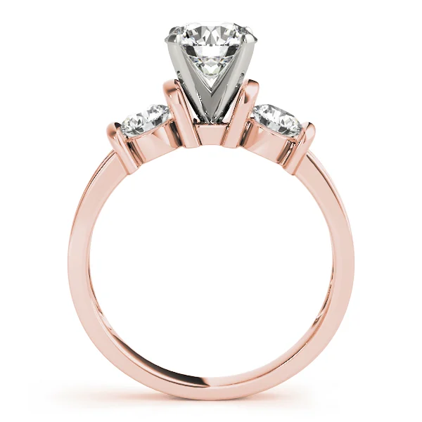3-Stone Round Engagement Rings - Image 10