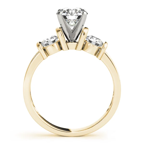 3-Stone Round Engagement Rings - Image 6