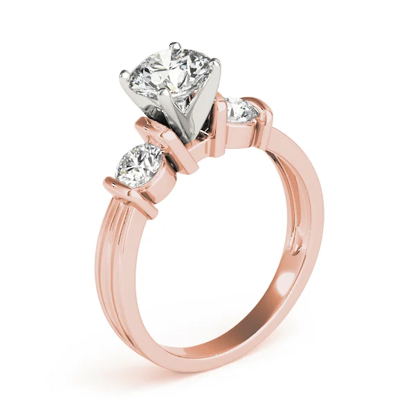 3-Stone Round Engagement Rings - Image 12