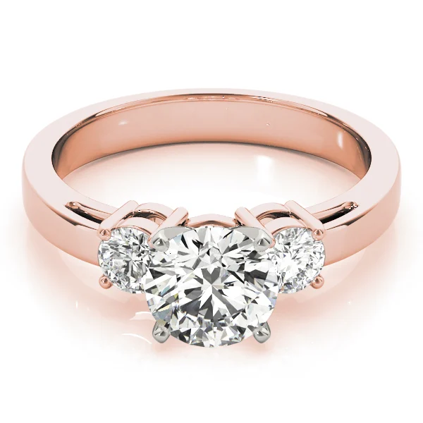3-Stone Prong Set Engagement Ring - Image 11