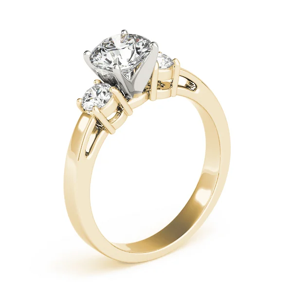 3-Stone Prong Set Engagement Ring - Image 8