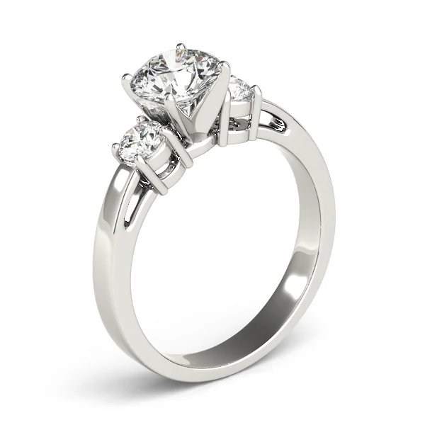 3-Stone Prong Set Engagement Ring - Image 4