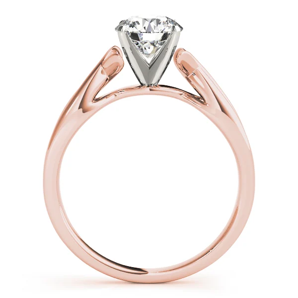 Twisted Shank Solitaire Engagement Ring - Image 10