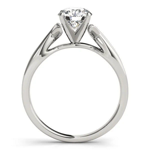 Twisted Shank Solitaire Engagement Ring - Image 2