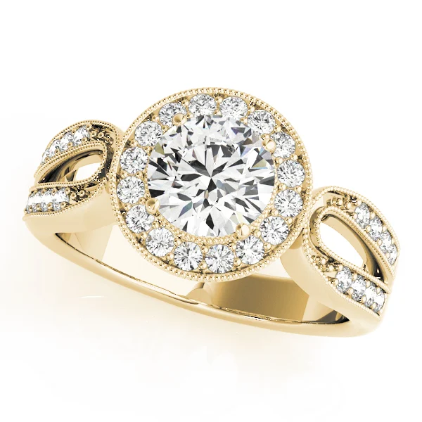 ENGAGEMENT RINGS HALO ROUND - Image 5