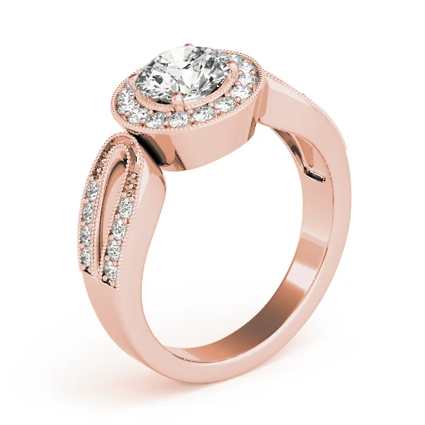 ENGAGEMENT RINGS HALO ROUND - Image 12