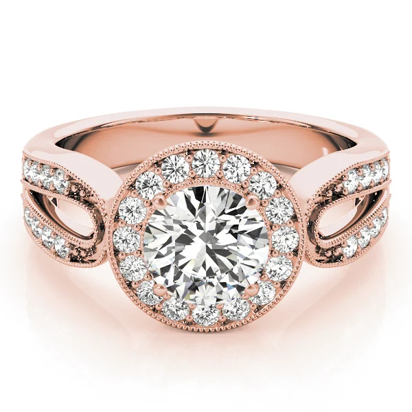 ENGAGEMENT RINGS HALO ROUND - Image 11