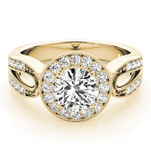 ENGAGEMENT RINGS HALO ROUND - Image 7