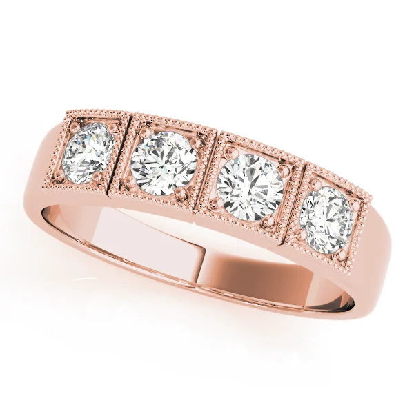 ENGAGEMENT RINGS 3 STONE ROUND - Image 9
