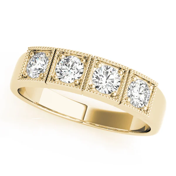 ENGAGEMENT RINGS 3 STONE ROUND - Image 5