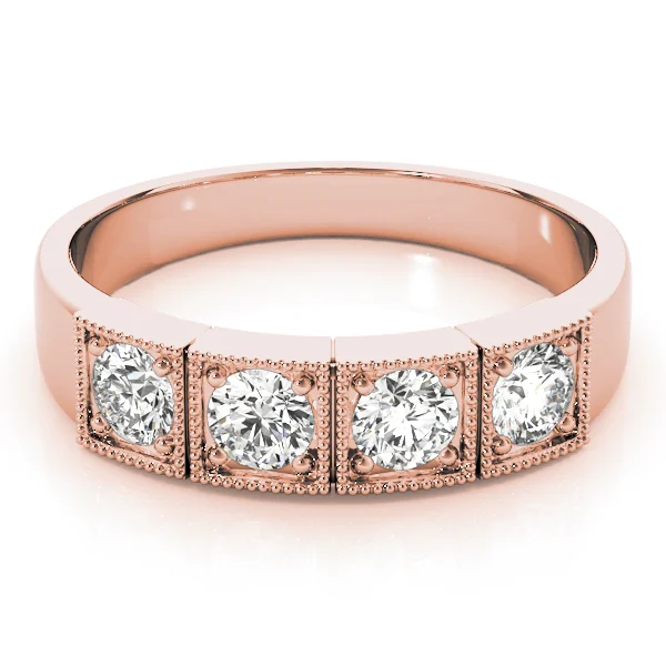 ENGAGEMENT RINGS 3 STONE ROUND - Image 11