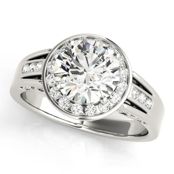 ENGAGEMENT RINGS HALO ROUND