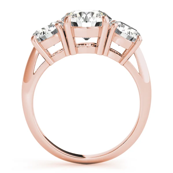 3-Stone Prong Set Engagement Ring - Image 10