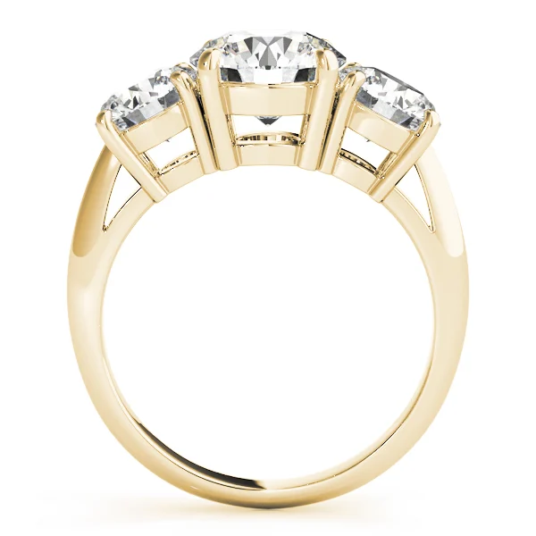 3-Stone Prong Set Engagement Ring - Image 6