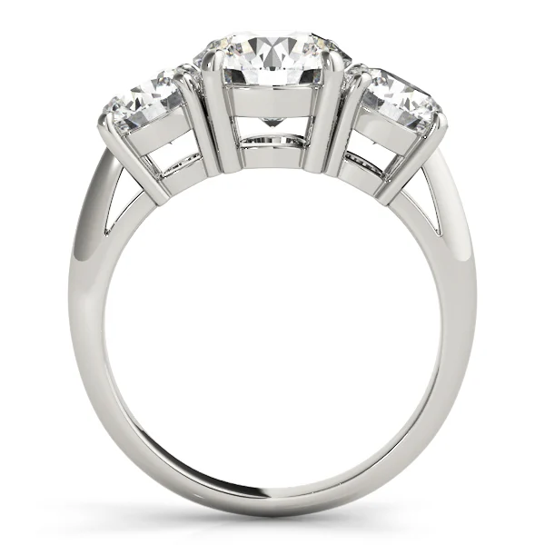 3-Stone Prong Set Engagement Ring - Image 2