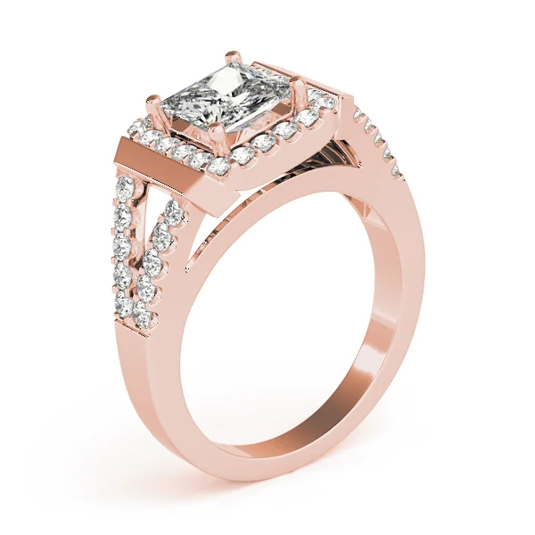 ENGAGEMENT RINGS HALO SQUARE & CUS - Image 12