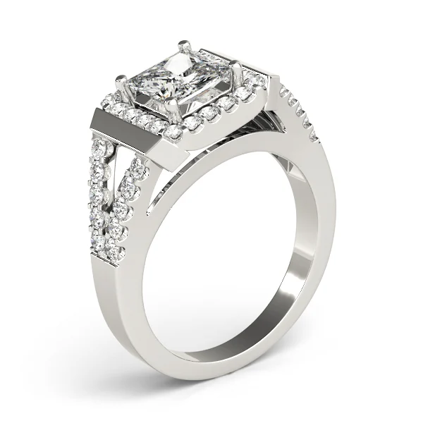 ENGAGEMENT RINGS HALO SQUARE & CUS - Image 4