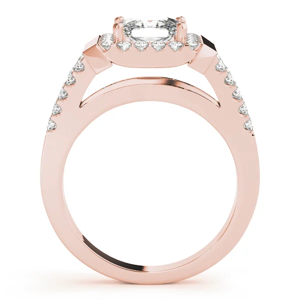 ENGAGEMENT RINGS HALO SQUARE & CUS - Image 10
