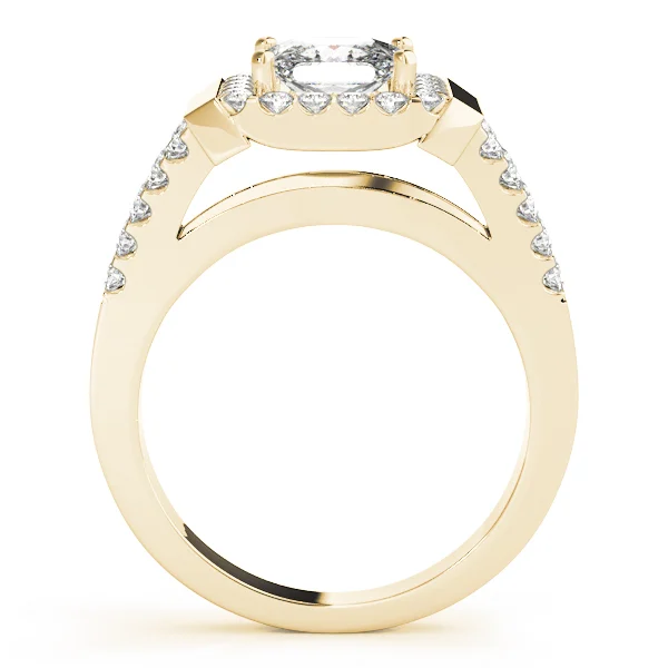 ENGAGEMENT RINGS HALO SQUARE & CUS - Image 6