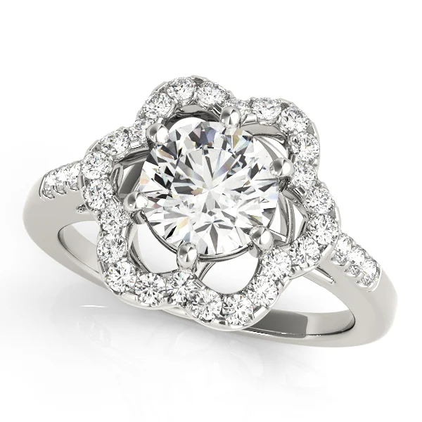 ENGAGEMENT RINGS HALO ROUND