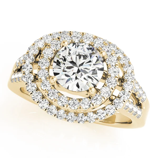 ENGAGEMENT RINGS HALO ROUND - Image 5
