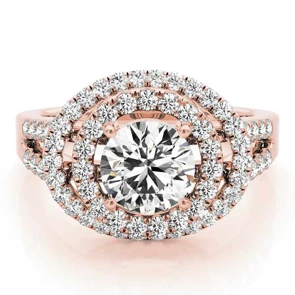 ENGAGEMENT RINGS HALO ROUND - Image 11