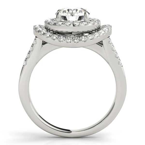 ENGAGEMENT RINGS HALO ROUND - Image 2