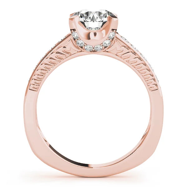 Channel Set Single Row Engagement Ring - Image 10