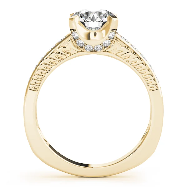 Channel Set Single Row Engagement Ring - Image 6