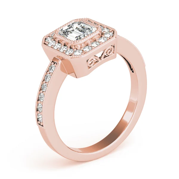 ENGAGEMENT RINGS HALO EMERALD - Image 12
