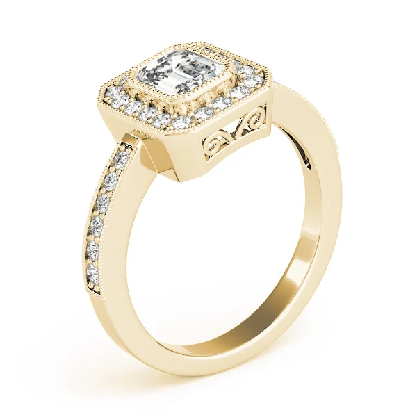 ENGAGEMENT RINGS HALO EMERALD - Image 8