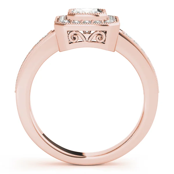 ENGAGEMENT RINGS HALO EMERALD - Image 10